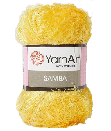 Yarn Art Samba kolor żółty 47 (1)