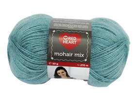 Red Heart Mohair Mix kolor miętowy 00628