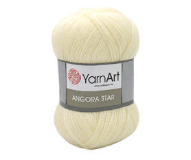 Yarn Art Angora Star kolor kremowy 7003