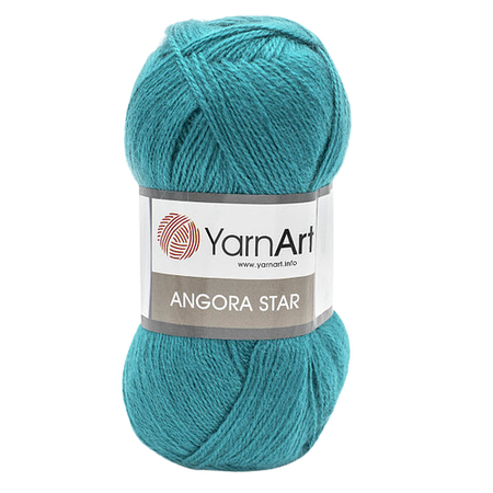 Yarn Art Angora Star kolor morski 11448 (1)