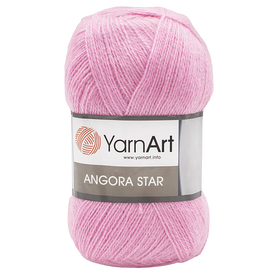Yarn Art Angora Star kolor różowy 10119