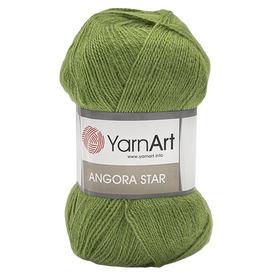 Yarn Art Angora Star kolor zielony 098