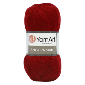 Yarn Art Angora Star kolor bordowy 3024