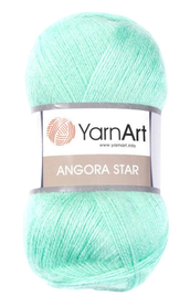 Yarn Art Angora Star kolor miętowy 841