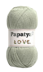 Papatya Love kolor ciepły szary 9610
