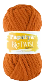 Papatya Big Twist With Wool kolor rudy 8080